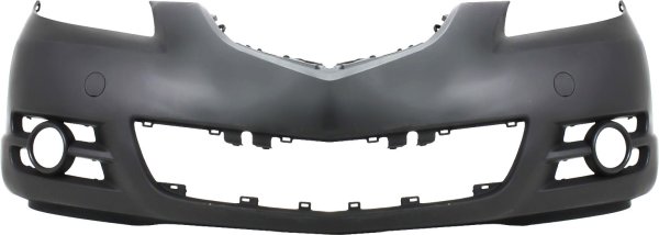 Front Bumper Cover for Mazda 3 2004-2006 Sedan, Primed (Ready to Paint), Sport Type, Replacement