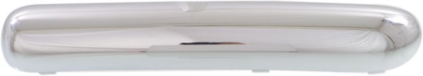 Front Bumper Molding for COOPER 2002-2004 Base Model, Left (Driver), Outer Cover, Chrome Plastic, Replacement
