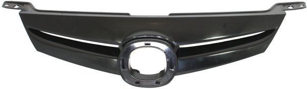 Sport Type Grille for MAZDA 6 2006-2008, Textured Black Shell and Insert, Without Turbo, Replacement