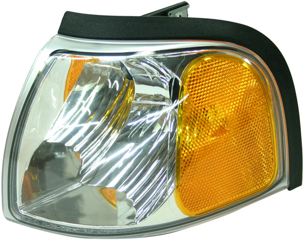 Park Light Lens and Housing for Mazda B2300/B4000, 2001-2010, Left (Driver) Side, Replacement