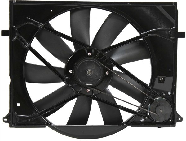 Radiator Fan Shroud Assembly for Mercedes-Benz S-Class 2000-2002, Until Vin A229601, Replacement