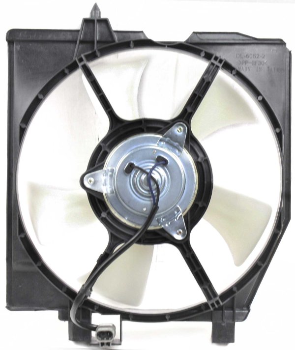 A/C Fan Shroud Assembly for 1999-2000 Mazda Protege, Right (Passenger) Side, Replacement