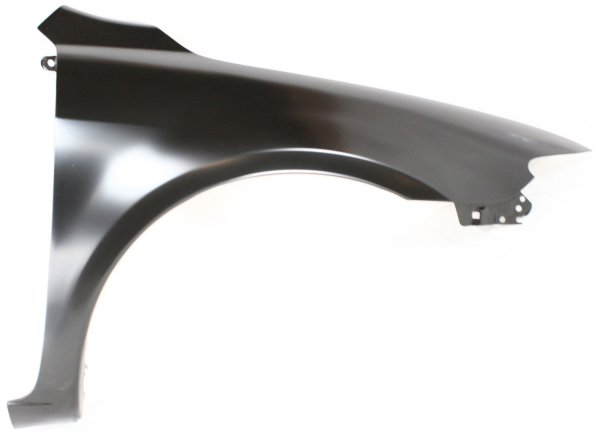 Front Fender for Mazda 6 2003-2008, Right (Passenger), Primed (Ready to Paint), Without Turbo, Without Spoiler, Without Signal Light and Molding Hole, Replacement