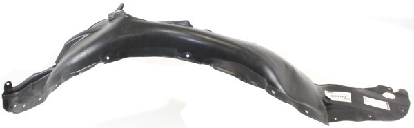 Front Fender Liner for Mazda 6 2003-2004, Right (Passenger), Without Spoiler Holes, Replacement