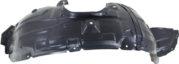 Front Fender Liner for Mazda 3, Standard Type, Right (Passenger) Side, for 2004-2006 Models, Replacement