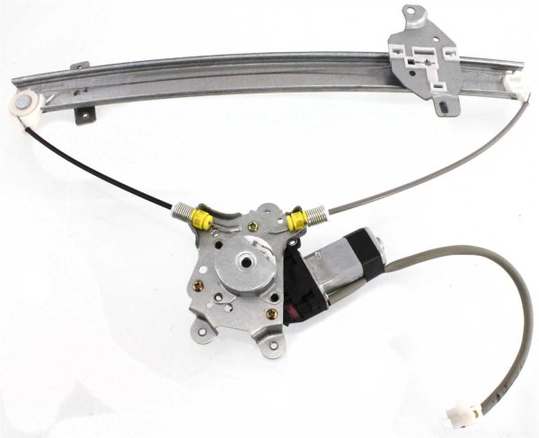 Power Front Window Regulator with Motor for Mitsubishi Lancer 2002-2003, Left (Driver) Side, Compatible with ES/LS/OZ Rally Models, Replacement