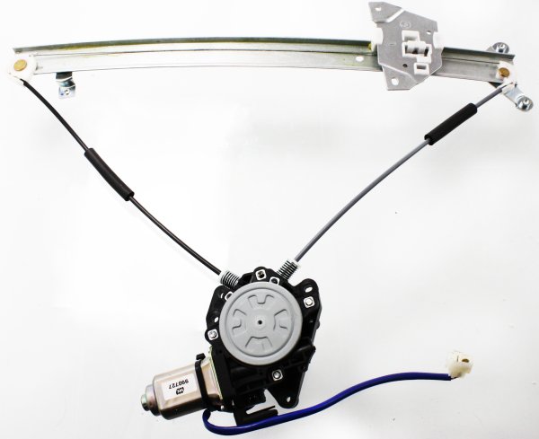 Power Front Window Regulator with Motor for 1992-2000 Mitsubishi Montero, Left (Driver) Side, Replacement