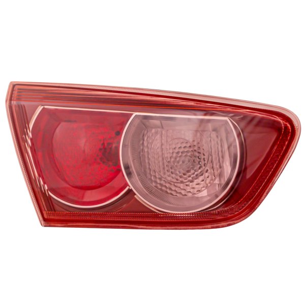 Tail Light Assembly for Mitsubishi Lancer 2008-2010, Left (Driver) Inner, 2009-2010 Models without Turbo, Excludes Sportback Models, Replacement