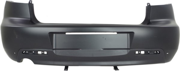 Rear Bumper Cover for Mazda 3 Sedan, Sport Type, 2004-2006, Primed (Ready to Paint), Replacement
