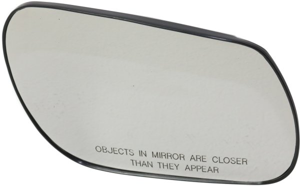 Manual Mirror Glass with Backing Plate for MAZDA 3 (2004-2009), Right (Passenger), Non-Heated, Replacement