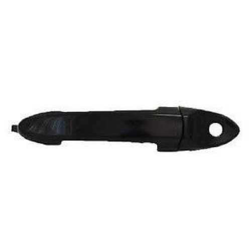 Front Left (Driver) Outer Door Handle for 2008 - 2011 Mazda Tribute, Gas Hybrid, with Key Hole, Replacement Lever & Cap Assembly,  ZZCA58413AAA-PFM, Primed to Match