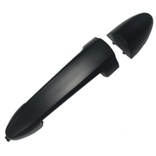 Front Left (Driver) Driver Outer Door Handle for 2008 - 2011 Mazda Tribute, Gas Hybrid Replacement, Lever & Cap Assembly Without Key Hole, Primed to Match  ZZCA58413AAA-PFM
