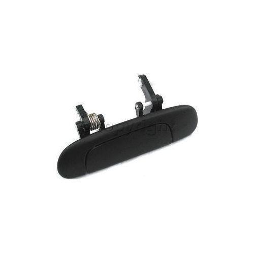 Outer Rear Left (Driver) Door Handle for 1999 - 2003 Mazda Protege, Exterior Black Replacement,  B25D73410A