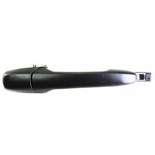 Right (Passenger) Rear Outer Door Handle for 2003 - 2008 Mazda 6 GS, GT, S, i Models, Ebony Black, OEM Code NN, GK2A72410ENN Replacement