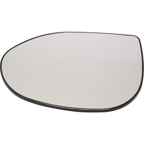 Mirror Glass for Mazda 6 2009-2013, Left (Driver), Non-Heated, with Backing Plate, without Signal Light and Puddle Light, Replacement
