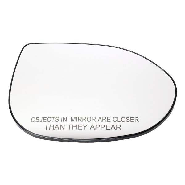 Mirror Glass for Mazda 6 2011-2013, Right (Passenger) Side, Heated, with Backing Plate, Without Signal Light, Replacement