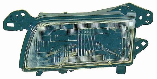 Right (Passenger) Headlight Assembly for 1989 - 1995 Mazda MPV, Front Headlight Assembly Replacement Housing, Lens, Cover, Composite;  8BL151030A, Replacement
