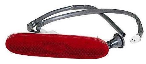 Right Rear Side Marker Light Assembly for 1993 - 1997 Mazda 626, CRONOS; Replacement Lens Cover,  GA2A515H0B, Passenger Side