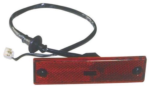 Rear Right (Passenger) Side Marker Light Assembly Replacement for 1990 - 1995 Mazda Protege, Lens Cover,  8BB151550