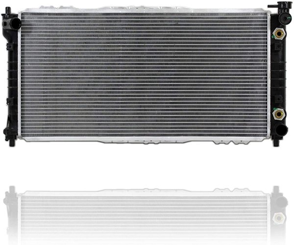 Radiator Assembly for 2001-2002 Mazda 626, from 4/1/01, OEM Part Number FS1K15200, Replacement