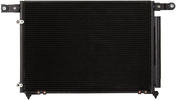 A/C Condenser for 2000 - 2001 Mazda MPV,  LC7061480B, Replacement