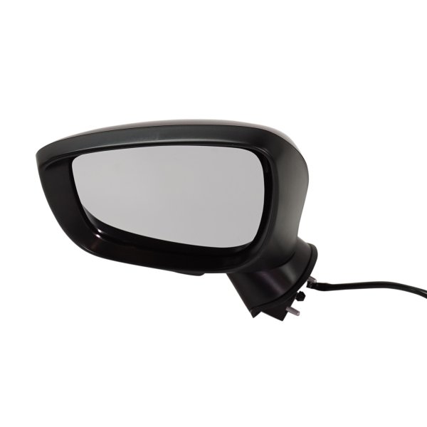 Power Mirror for Mazda CX-3 2016-2022, Left (Driver), Manual Folding, Non-Heated, Paintable, with In-housing Signal Light, without Auto Dimming, Blind Spot Detection and Memory, Replacement