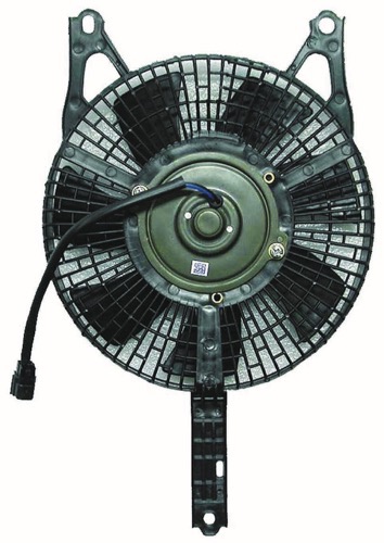 Condenser Fan for 1990 - 1995 Mazda 323 A/C Condenser, LS Replacement includes Motor/Blade/Shroud, OEM BR7061710A, Replacement