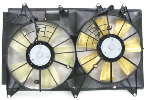 Radiator Cooling Fan Assembly for 2007 - 2009 Mazda CX-7 Engine, OEM Replacement: L33L15025H