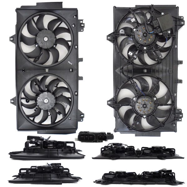 2011 - 2013 Mazda 6 Radiator Cooling Fan Assy