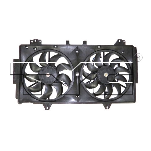 Radiator Cooling Fan Assembly for 2011 - 2013 Mazda 6, 2.5L L4 Engine, Without Coolant Reservoir or Control Module,  L5A315210B, Replacement