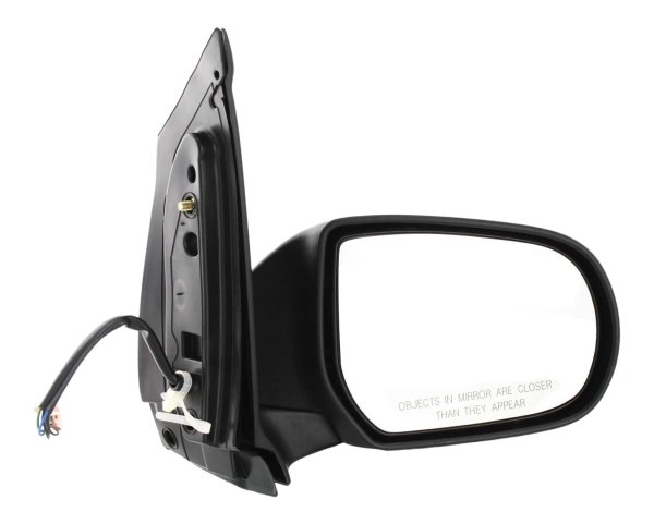 Power Mirror for MPV 2000-2006, Right (Passenger) Side, Manual Folding, Heated, Textured, Replacement