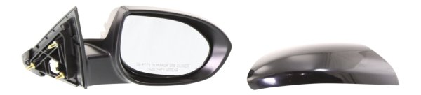 Power Mirror for Mazda 6 2009-2013, Right (Passenger) Side, Non-Folding, Non-Heated, Paintable, without Blind Spot Detection, with Puddle Light (Lighted Entry), Signal Light, Replacement