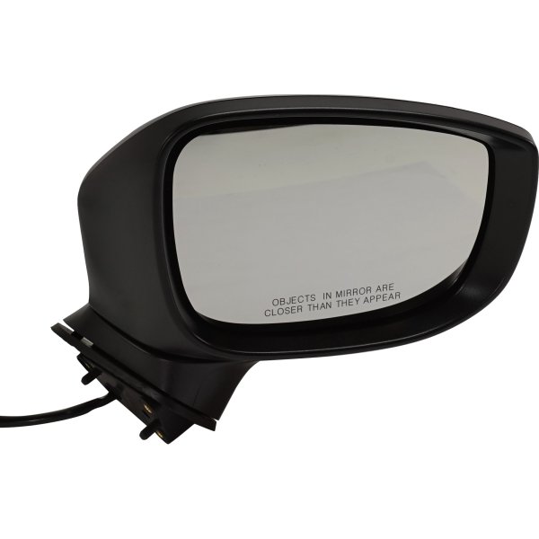 Power Mirror for Mazda CX-5 (2017-2017), CX-9 (2016-2018), Right (Passenger), Manual Folding, Non-Heated, Paintable, with In-Housing Signal Light, without BSD, Auto-Dimming, Memory, Replacement