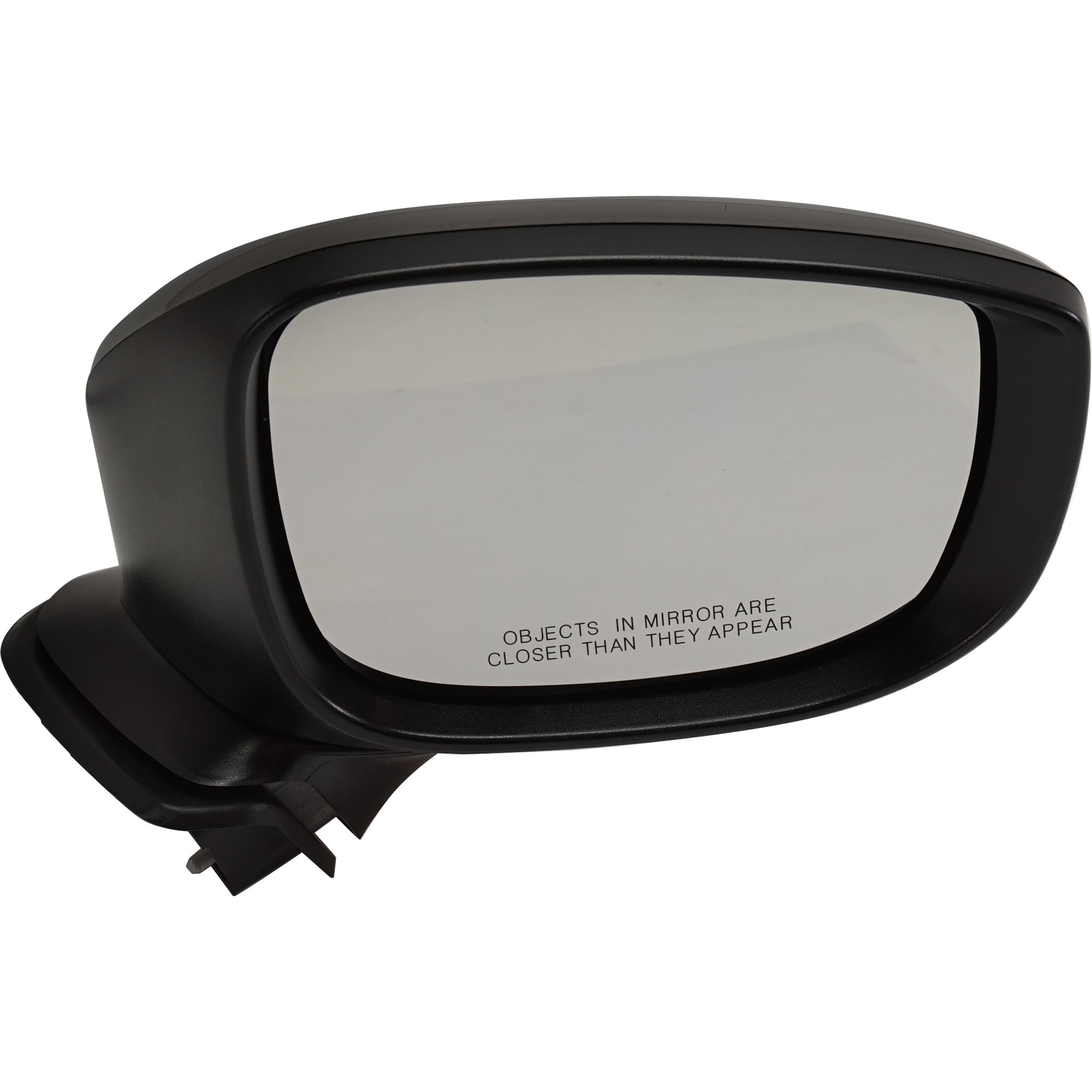 Right (Passenger) Power Mirror for Mazda CX-9 2016-2017, Manual Folding, Heated, Paintable, w/ In-housing Signal Light, w/o Auto Dimming, Blind Spot Detection, and Memory Replacement