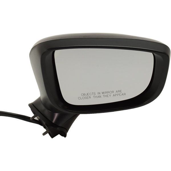 Power Mirror for Mazda 6 2017-2018, Right (Passenger), Manual Folding, Heated, Paintable, with Signal Light, without Blind Spot Detection, Replacement