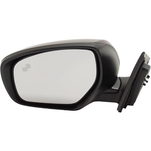Power Mirror for Mazda CX-9 2013, Left (Driver), Manual Folding, Heated, Paintable, with Blind Spot Detection in Glass and In-housing Signal Light, without Auto Dimming and Memory, Replacement