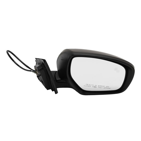 Power Mirror for Mazda CX-9 2013, Right (Passenger), Manual Folding, Heated, Paintable, with Blind Spot Detection in Glass, In-Housing Signal Light, Memory, without Auto Dimming, Replacement