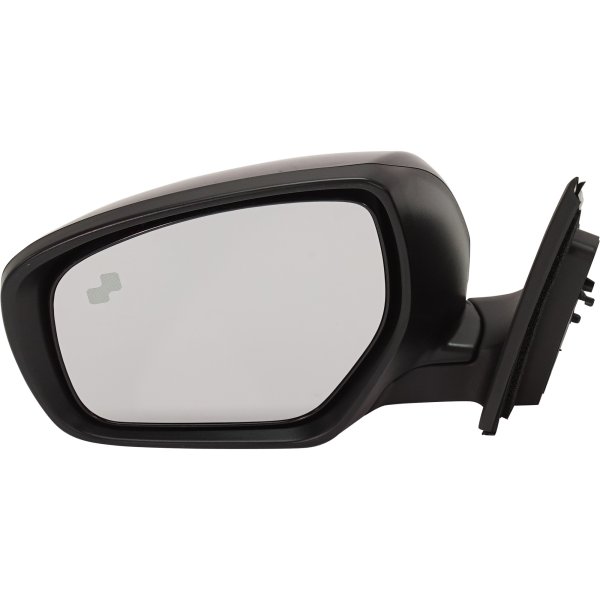 Power Mirror for Mazda CX-9 2014-2015, Manual Folding, Heated, Paintable with Blind Spot Detection in Glass and In-housing Signal Light, Left (Driver), Replacement, Without Auto Dimming and Memory