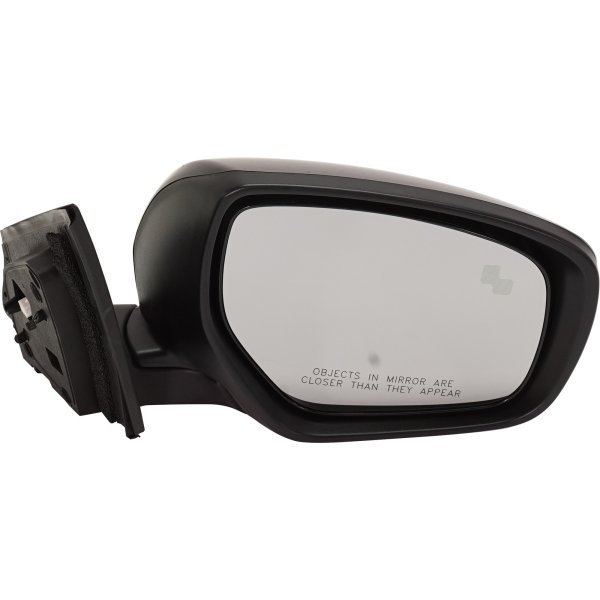 Power Mirror for Mazda CX-9 2014-2015, Right (Passenger) Side, Manual Folding, Heated, Paintable, with Blind Spot Detection in Glass and In-housing Signal Light, without Auto Dimming and Memory, Replacement