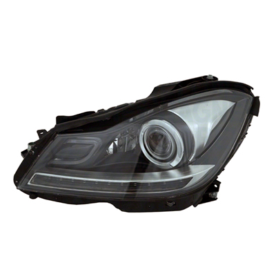 2012 - 2014 Mercedes Benz C350 Headlight Assembly Composite (Left / Driver Side)