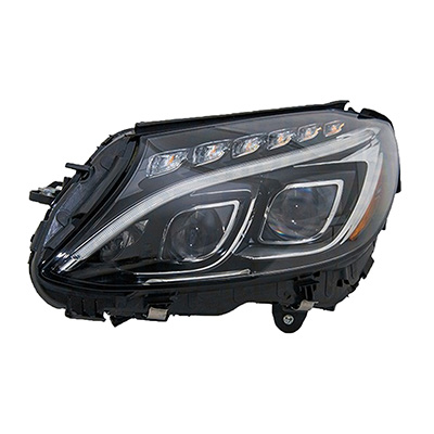 2017 - 2018 Mercedes Benz C300 Headlight Assembly Composite (Left / Driver Side)