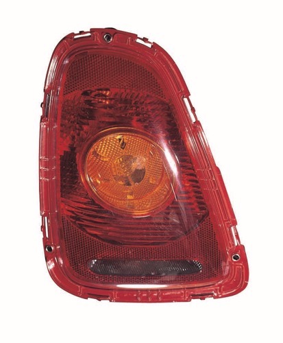 Left (Driver) Rear Tail Light Assembly for 2007 - 2010 Mini Cooper with Amber Lens,  63212757009, Replacement