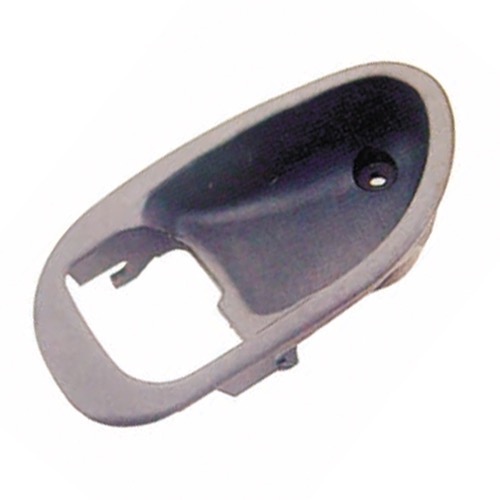 Front Left (Driver) Inside Door Handle Bezel for 1997 - 2002 Mitsubishi Mirage, Gray Interior Trim,  MR748081 Replacement