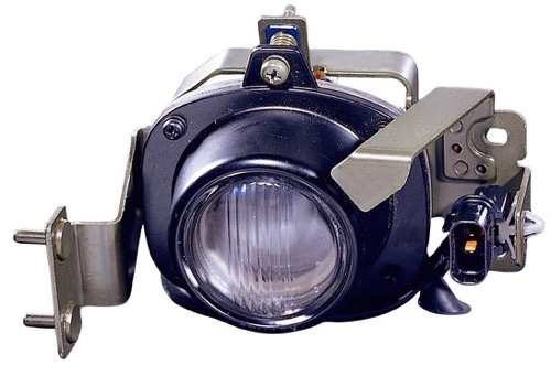 Fog Light Assembly for 1998 - 2000 Mitsubishi Montero, Left (Driver) Side Replacement Housing, Lens, Cover, includes Bulb & Socket,  MR391889, Replacement