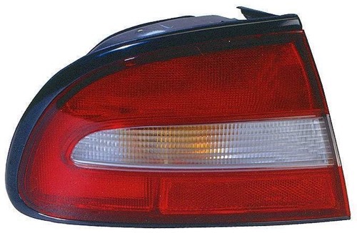 Right (Passenger) Outer Tail Light Assembly for 1994 - 1996 Mitsubishi Galant, Rear Tail Light Lens/Cover Replacement,  MR124300