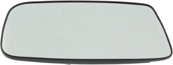 Mirror Glass for Mitsubishi Lancer 2002-2007, Left (Driver), Non-Heated with Backing Plate, Replacement