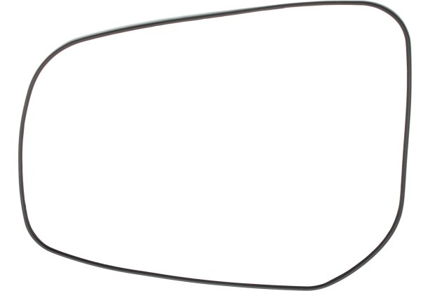 Heated Mirror Glass for Mitsubishi Lancer 2015-2017, Left (Driver) Side with Backing Plate, Replacement
