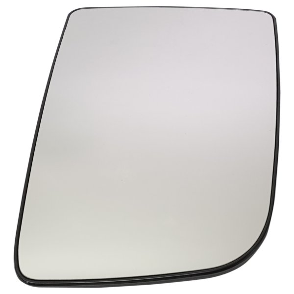 Mirror Glass for Mercedes-Benz Sprinter 2010-2014, Left (Driver), Upper, Non-Heated, Non-Towing, with Backing Plate, Replacement