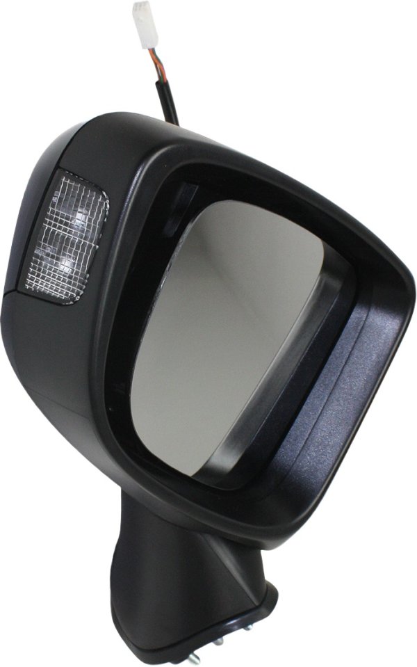 Power Mirror for Mazda 6 2014-2016, Left (Driver), Manual Folding, Non-Heated, Paintable, with Signal Light, without Blind Spot Detection, Replacement