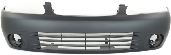 Front Bumper Cover for Nissan Sentra 2000-2003, Primed (Ready to Paint), Suitable for CA, GXE, Limited Edition, SE, XE Models, Replacement